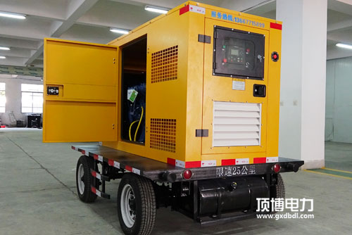 戶外使用柴油發(fā)電機(jī)組，選移動式拖車（汽車）還是靜音式？
